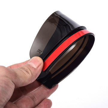 Car rearview mirror protection for rain, sun, and scratches