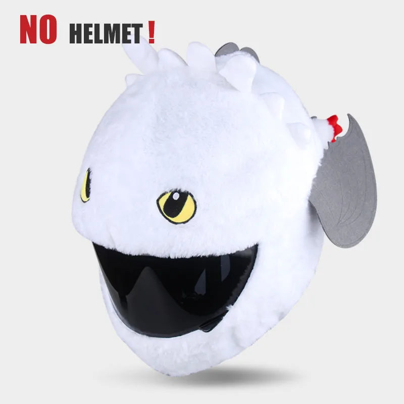 White Motorcycle Helmet Cover