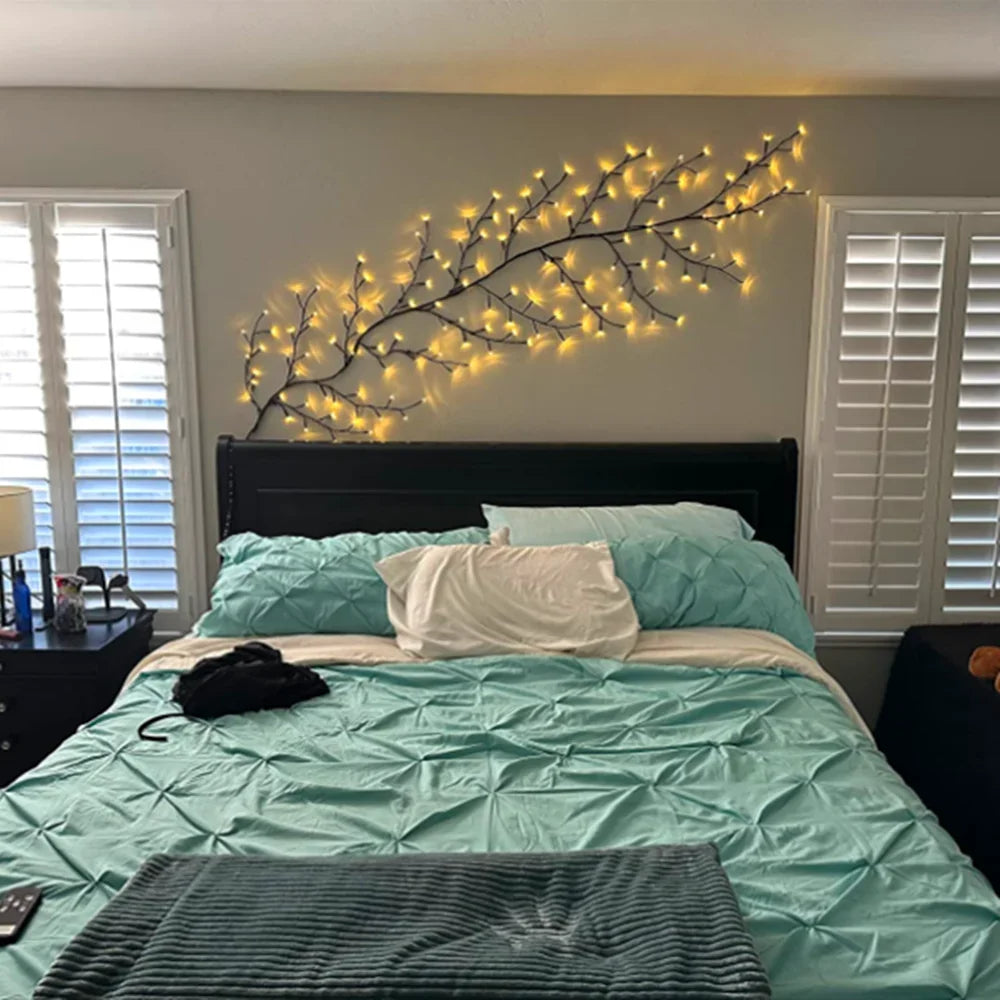 Tree Branch Wall Lights creating soft, inviting lighting