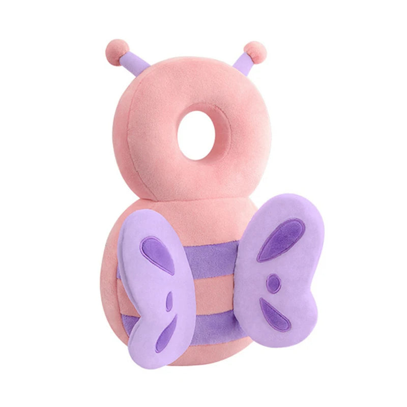 Soft velvet protection pillow for babies ensuring safety and comfort
