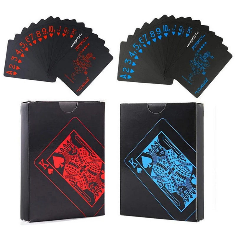 Unique Black & Blue Poker Deck β Durable and Stylish