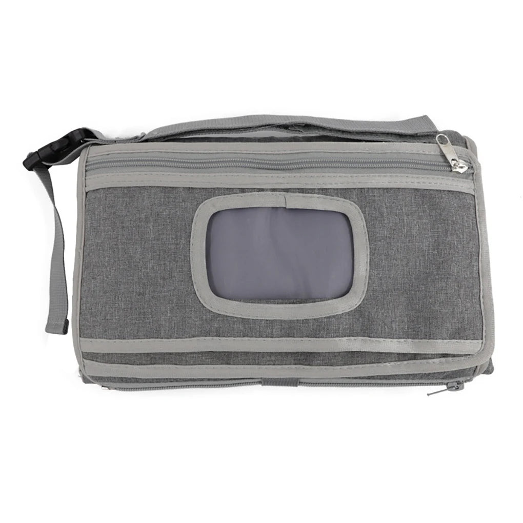 Portable Baby Changing Pad with easy-to-carry side strap