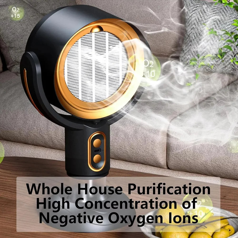 Quiet portable range hood purifier for fresh air