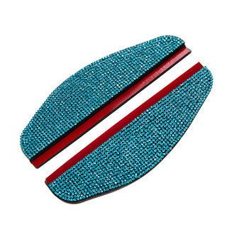Rearview mirror eyebrow designed to protect from rain and sun glare