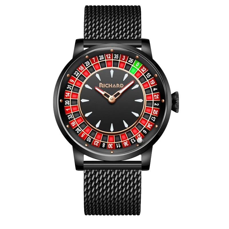 Roulette Watch – Mechanical Timepiece with NH35 Automatic Movement