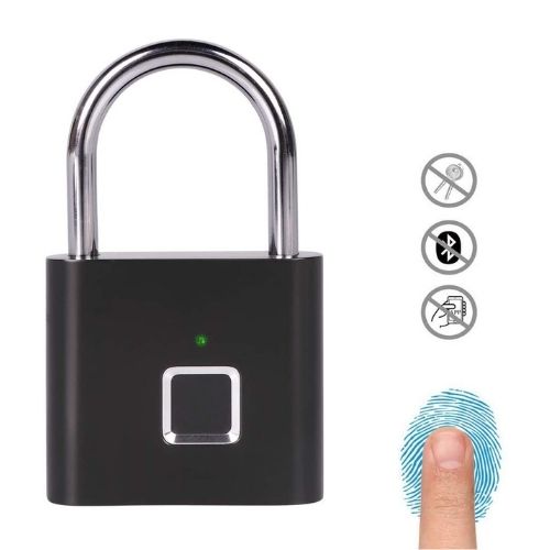 Fast 0.5s unlock with the Fingerprint Padlock for security