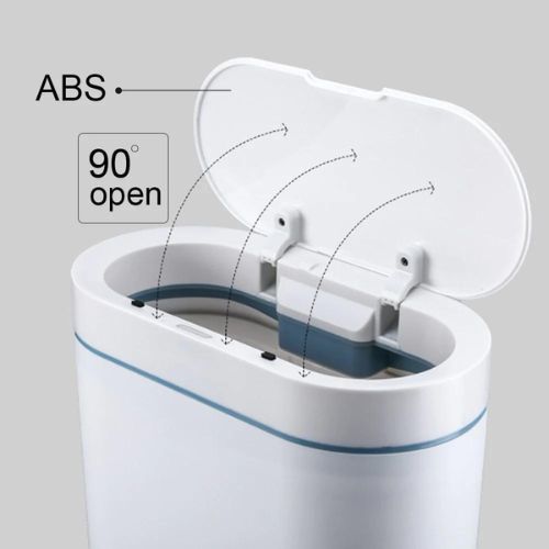 Smart trash bin with infrared sensor for hands-free disposal
