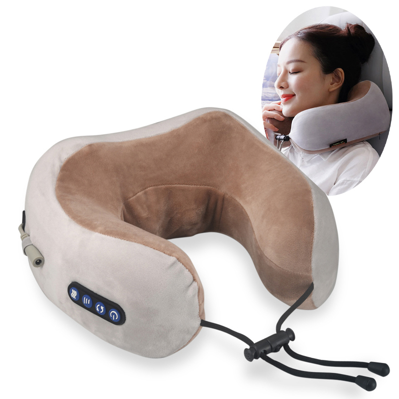U shaped neck massager pillow for ultimate comfort