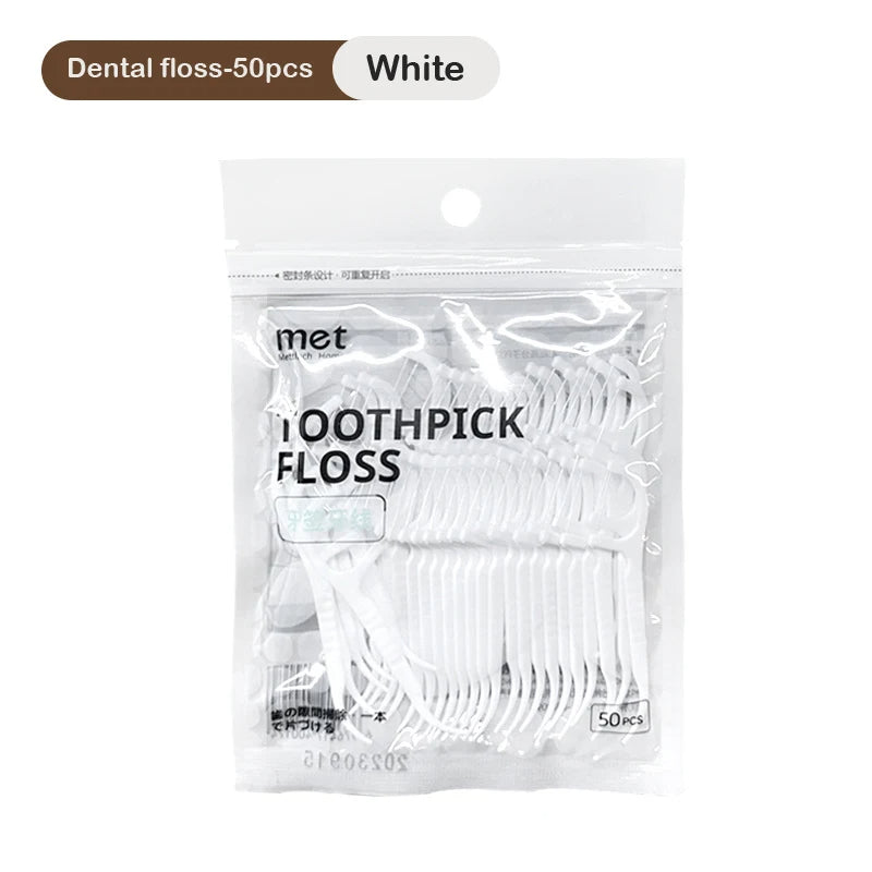 Travel-ready dental floss dispenser with easy access to fresh floss