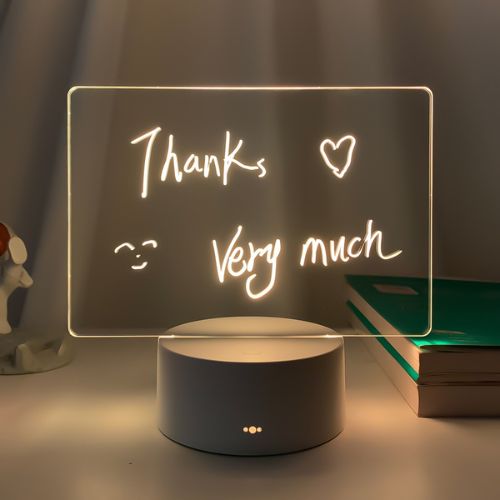 Rewritable Night Light with 7 vibrant colors for creativity